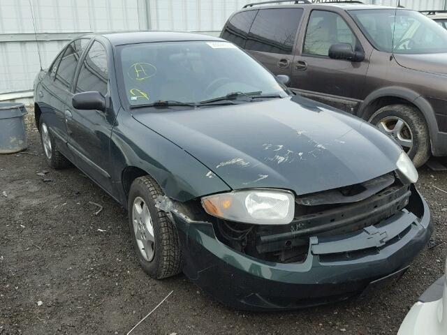 1G1JC52F847347561 - 2004 CHEVROLET CAVALIER GREEN photo 1