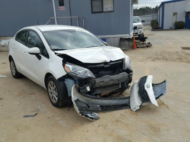 KNADM4A36E6395311 - 2014 KIA RIO LX Սպիտակ լուսանկար 1