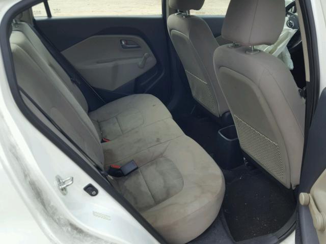 KNADM4A36E6395311 - 2014 KIA RIO LX Սպիտակ լուսանկար 6