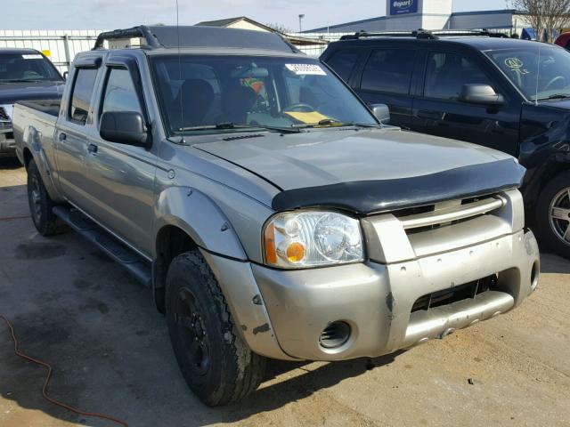 1N6ED29X14C403377 - 2004 NISSAN FRONTIER C GRAY photo 1