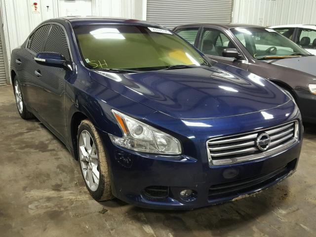 1N4AA5AP7CC838979 - 2012 NISSAN MAXIMA S BLUE photo 1