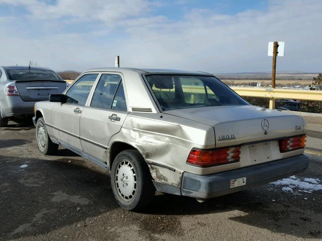 WDBDB26D4GF231216 - 1986 MERCEDES-BENZ 190 D 2.5 GOLD photo 3