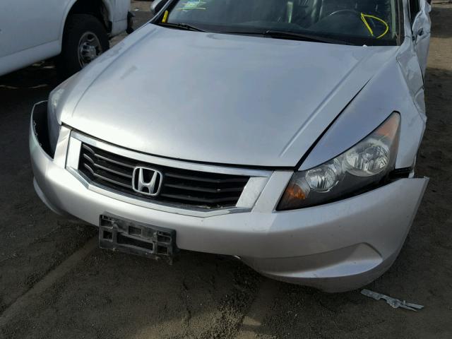 1HGCP26879A069908 - 2009 HONDA ACCORD EXL SILVER photo 10