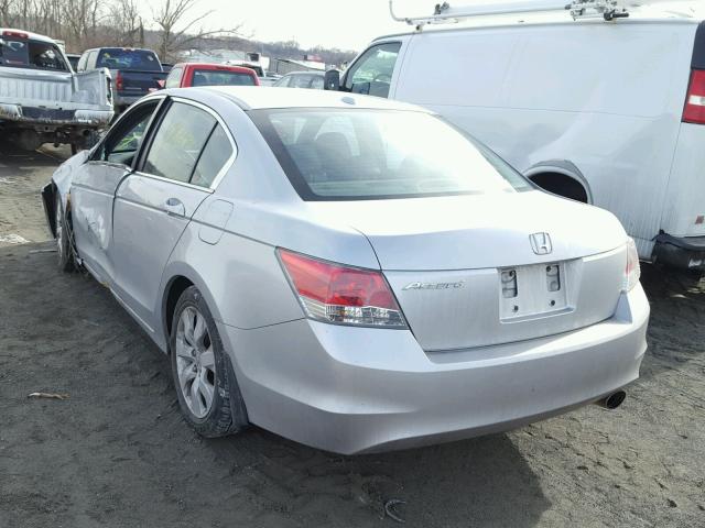 1HGCP26879A069908 - 2009 HONDA ACCORD EXL SILVER photo 3