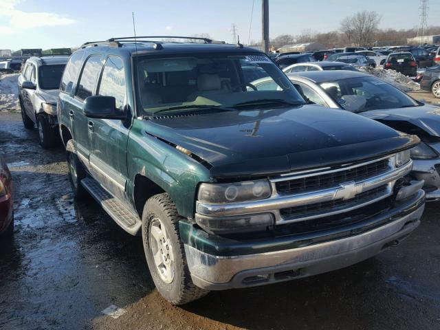 1GNEK13ZX4J212170 - 2004 CHEVROLET TAHOE K150 GREEN photo 1