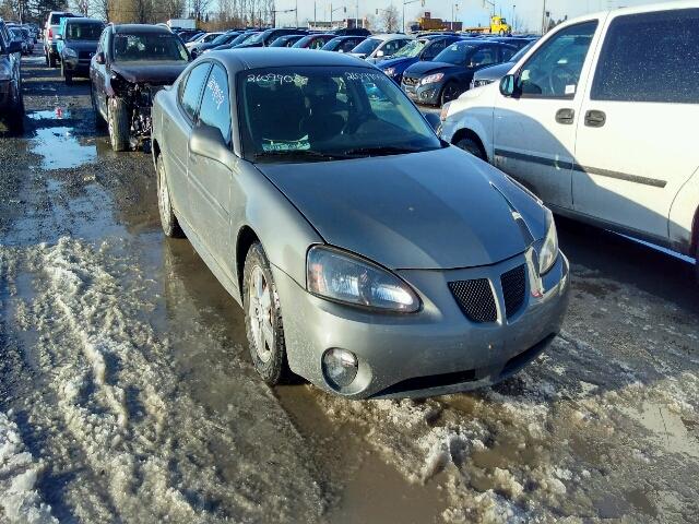2G2WP552X81183280 - 2008 PONTIAC GRAND PRIX GRAY photo 1
