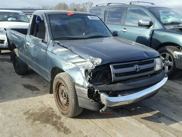 4TANL42N4WZ136628 - 1998 TOYOTA TACOMA GREEN photo 1