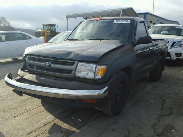 4TANL42N4WZ136628 - 1998 TOYOTA TACOMA GREEN photo 2