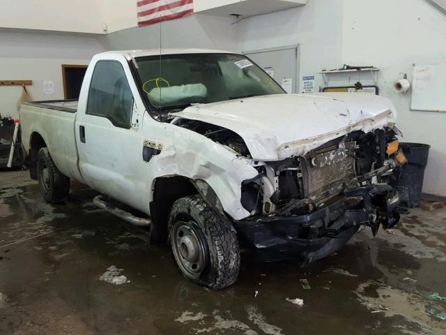 1FTNF2B5XAEA55133 - 2010 FORD F250 SUPER WHITE photo 1