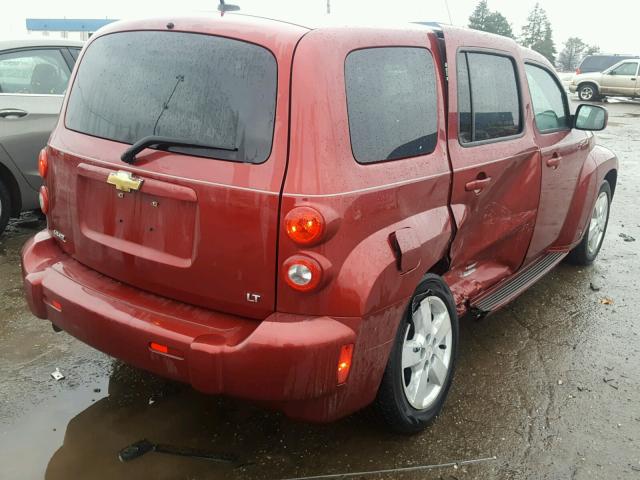 3GNCA23DX8S713360 - 2008 CHEVROLET HHR LT RED photo 4