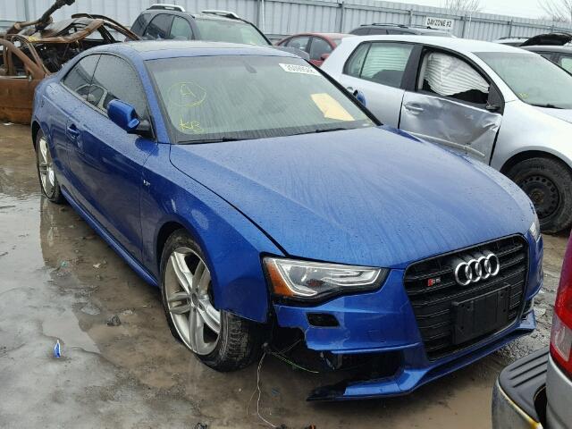 WAUL4AFR7GA041384 - 2016 AUDI S5 TECHNIK BLUE photo 1