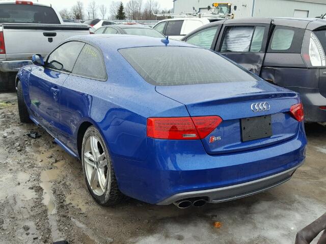 WAUL4AFR7GA041384 - 2016 AUDI S5 TECHNIK BLUE photo 3