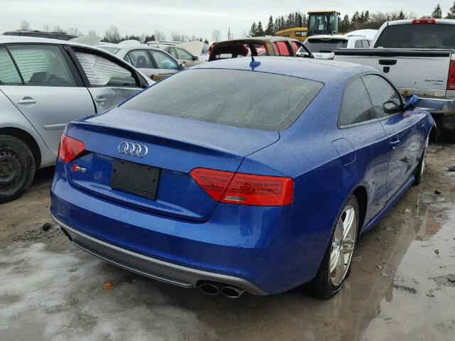 WAUL4AFR7GA041384 - 2016 AUDI S5 TECHNIK BLUE photo 4