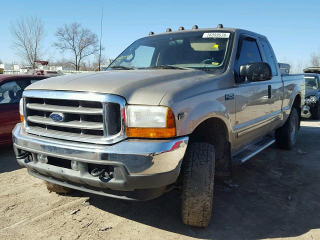 1FTNX21S11EC23925 - 2001 FORD F250 SUPER GOLD photo 2