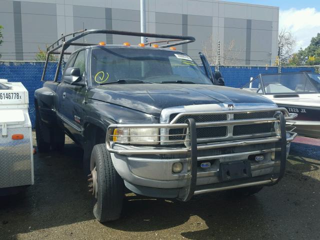 1B7MF33601J289930 - 2001 DODGE RAM 3500 BLACK photo 1