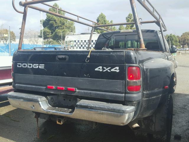 1B7MF33601J289930 - 2001 DODGE RAM 3500 BLACK photo 4