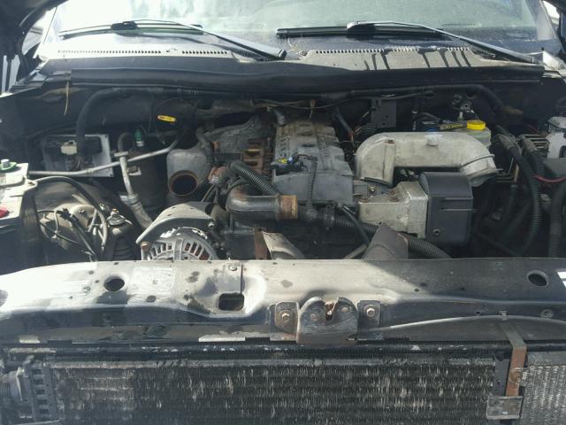 1B7MF33601J289930 - 2001 DODGE RAM 3500 BLACK photo 7