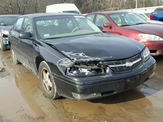 2G1WH52K659196546 - 2005 CHEVROLET IMPALA LS BLACK photo 1