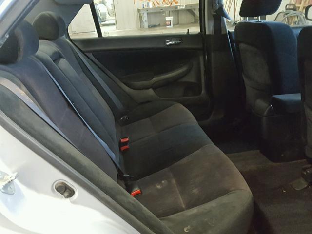 1HGCM56495A131150 - 2005 HONDA ACCORD LX SILVER photo 6