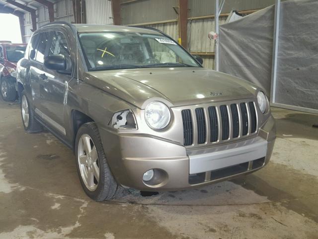 1J8FF57W17D205581 - 2007 JEEP COMPASS LI GOLD photo 1