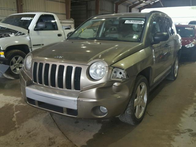 1J8FF57W17D205581 - 2007 JEEP COMPASS LI GOLD photo 2