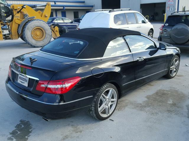 WDDKK5KF6DF185777 - 2013 MERCEDES-BENZ E 350 BLACK photo 4