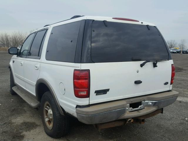 1FMPU18LXYLA34685 - 2000 FORD EXPEDITION WHITE photo 3