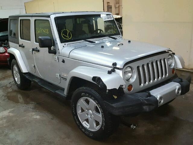 1J4BA5H1XAL207148 - 2010 JEEP WRANGLER U SILVER photo 1