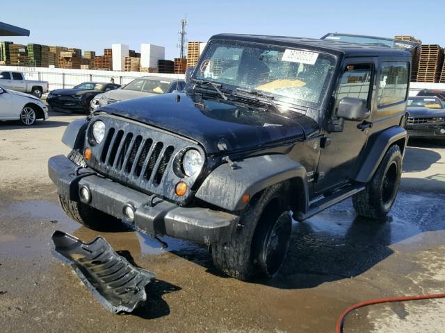 1C4AJWAG3CL269368 - 2012 JEEP WRANGLER S BLACK photo 2