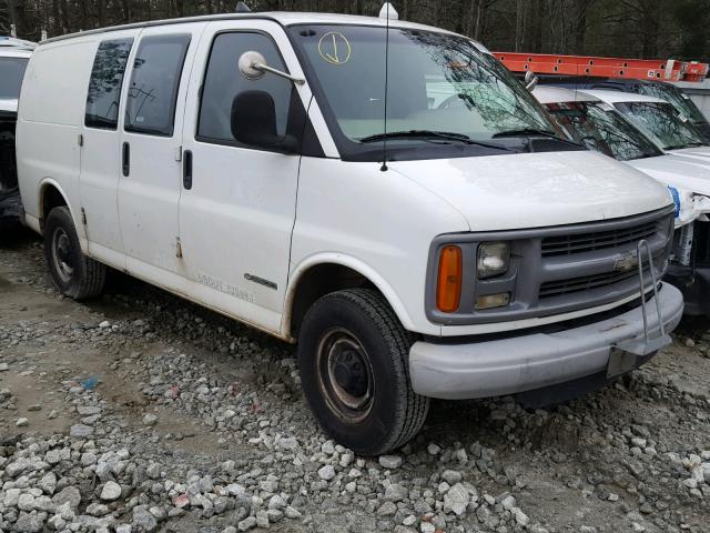 1GCHG35R111226857 - 2001 CHEVROLET EXPRESS G3 WHITE photo 1