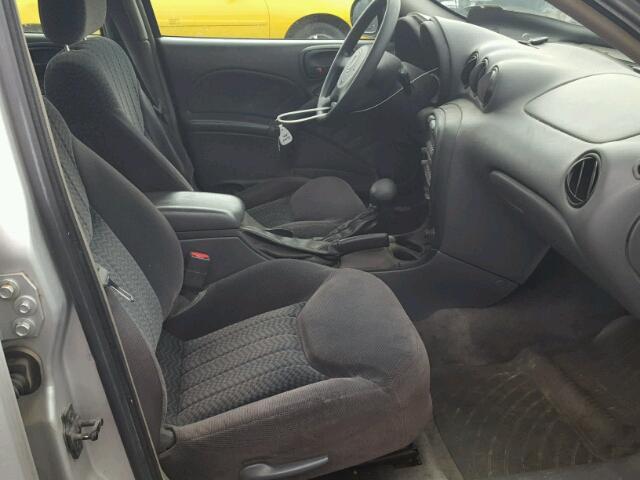 1G2NF52E02M719775 - 2002 PONTIAC GRAND AM S SILVER photo 5