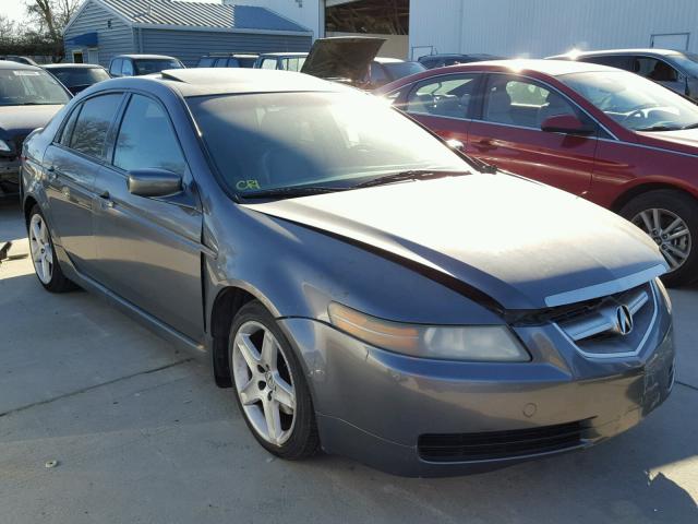 19UUA66224A026501 - 2004 ACURA TL GRAY photo 1