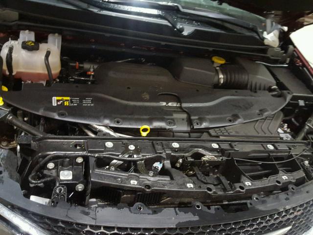 2C4RC1CGXHR531656 - 2017 CHRYSLER PACIFICA L ბურგუნდია ფოტო 7