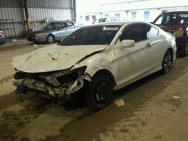 1HGCT1B87EA013070 - 2014 HONDA ACCORD EXL WHITE photo 2