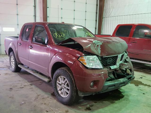 1N6AD0EV6FN711062 - 2015 NISSAN FRONTIER S RED photo 1