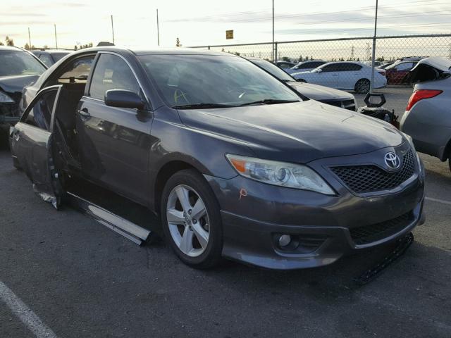 4T1BF3EKXBU134766 - 2011 TOYOTA CAMRY BASE CHARCOAL photo 1