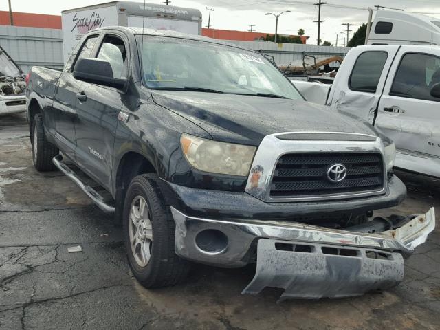 5TFRV54168X041941 - 2008 TOYOTA TUNDRA DOU BLACK photo 1