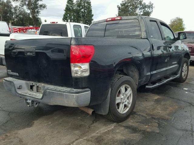 5TFRV54168X041941 - 2008 TOYOTA TUNDRA DOU BLACK photo 4