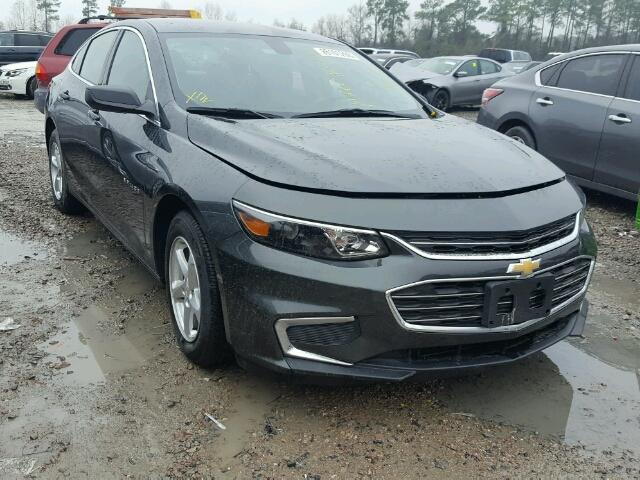 1G1ZB5ST5HF280148 - 2017 CHEVROLET MALIBU LS CHARCOAL photo 1