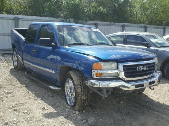 2GTEC19V041245876 - 2004 GMC NEW SIERRA BLUE photo 1