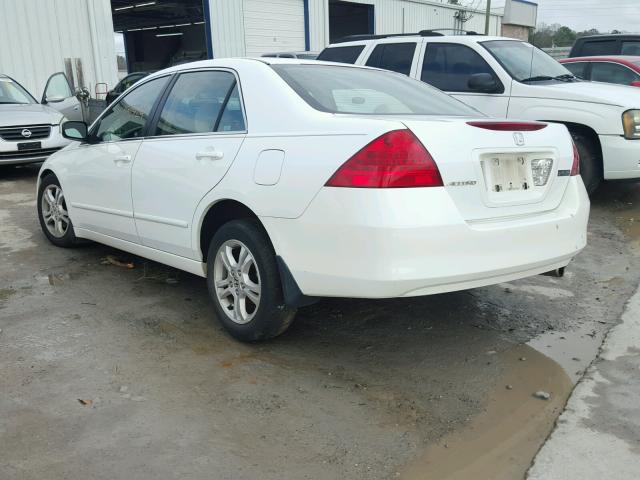 1HGCM563X6A105519 - 2006 HONDA ACCORD SE WHITE photo 3