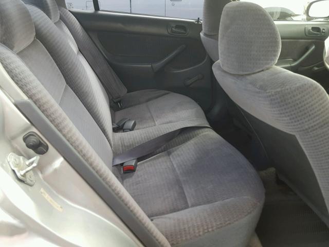 2HGEJ6616YH533467 - 2000 HONDA CIVIC BASE SILVER photo 6