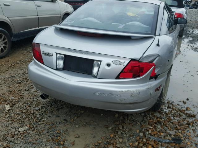 1G2JB12F247225592 - 2004 PONTIAC SUNFIRE SILVER photo 9