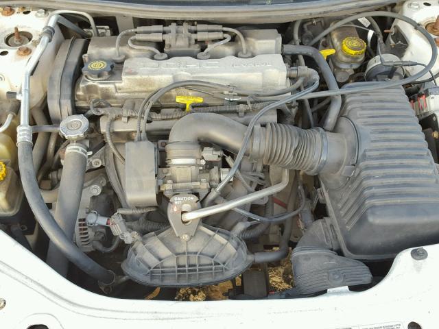 1B3EL36X62N259716 - 2002 DODGE STRATUS SE WHITE photo 7