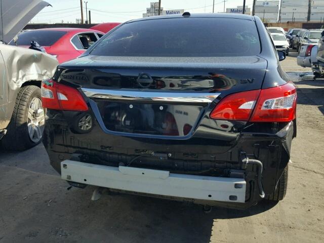 3N1AB7AP4GL678351 - 2016 NISSAN SENTRA S BLACK photo 9