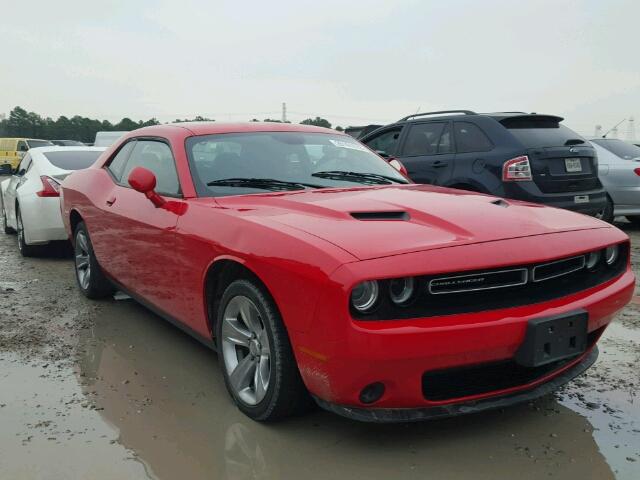 2C3CDZAG2GH168895 - 2016 DODGE CHALLENGER RED photo 1