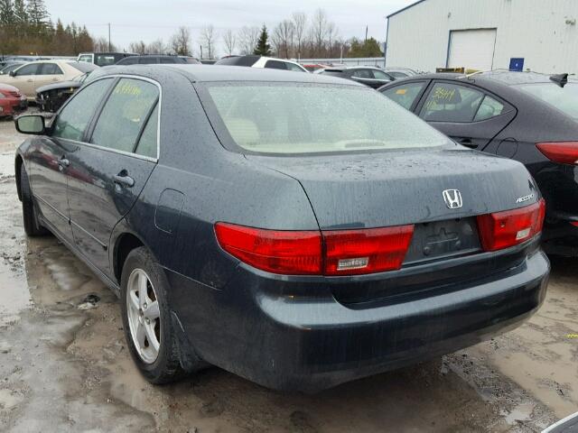 1HGCM55645A807328 - 2005 HONDA ACCORD EX GREEN photo 3