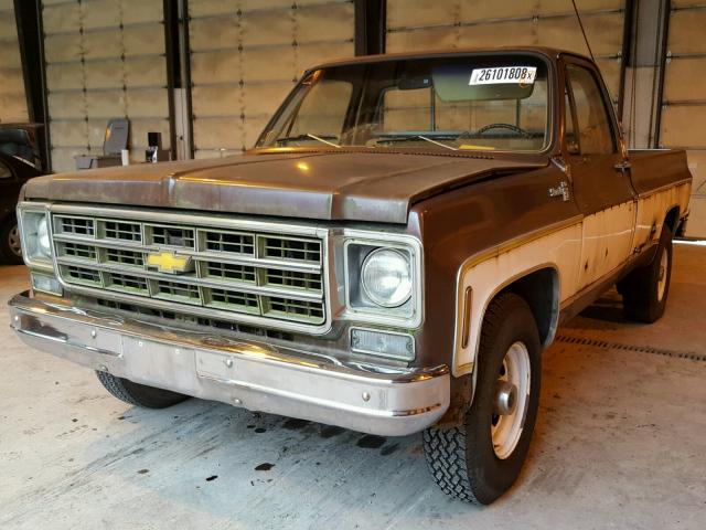 CCL247J154011 - 1977 CHEVROLET PICK UP TWO TONE photo 2