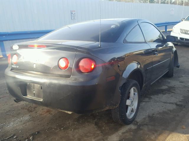 1G1AL18F867720343 - 2006 CHEVROLET COBALT LT BLACK photo 4