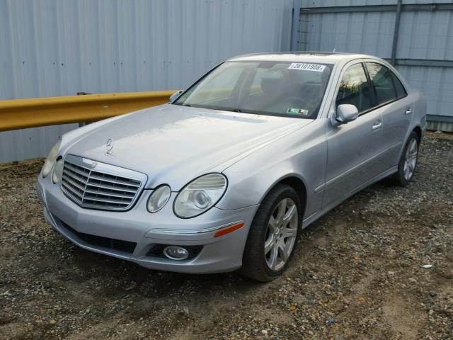 WDBUF56X27B026565 - 2007 MERCEDES-BENZ E 350 SILVER photo 2